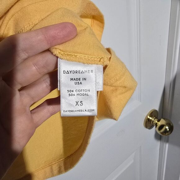 DAYDREAMER X FREE PEOPLE flower Tongue Tee - Picture 6 of 6